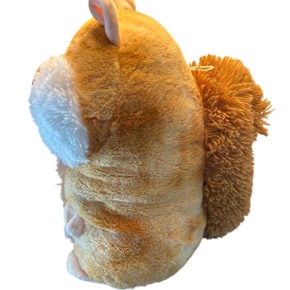 Plush 14" Tall Chipmunk or Squirrel with Big Glittery Eyes by Toy Factory - Picture 2 of 5